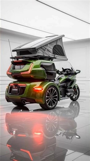 Honda’s Craziest Creation Yet – 2026 Goldwing Electric Trike Camper!