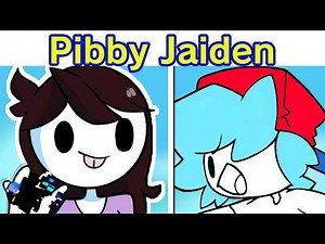 FNF VS Jaiden Animations & Lyrics | Breaking Point (Pibby x Friday Night Funkin') (Story)