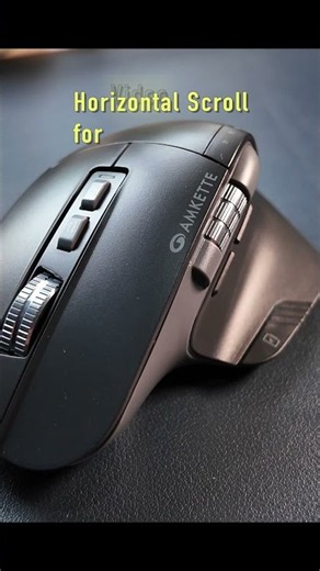 Amkette XS Flow Mouse: Dual Scroll for Video editing