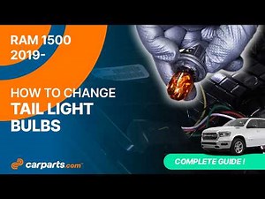 How to replace the Tail Light Bulbs 2019 - 2025 RAM 1500 🚗