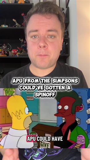 Apu from The Simpsons could have gotten his own spinoff (if not for one problem) #thesimpsons #simpsons #thesimpsonsclips #apunahasapeemapetilon #thesimpsonsapu