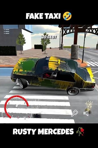 FAKE TAXI 🤣 | RUSTY OLD MERCEDES 🥀 | CAR PARKING MULTIPLAYER