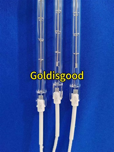 High Quality Halogen Ir Lamps 315mm 380v 1500w Transparent Ir Lamps for Functional Coating