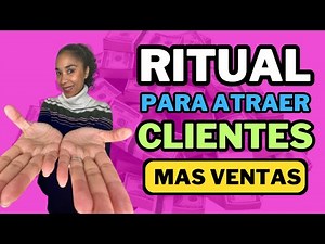 "A ritual to attract customers, you will sell much more" 🛍️✨💵