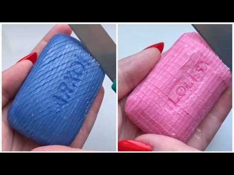 ASMR Soap Carving for Stress Relief ✨