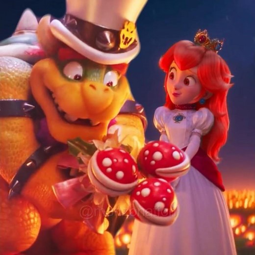If Bowser discovered Peach first and she grew up with him and the Koopas #supermariobros