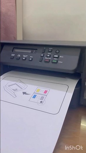 How To Fill Ink InNew Brother Printer 🖨️ #refilling #fillingink #printout #inktank #ink #yt #shorts