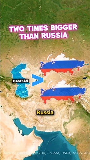 Why is Caspian Sea not a Lake???🤔🤔