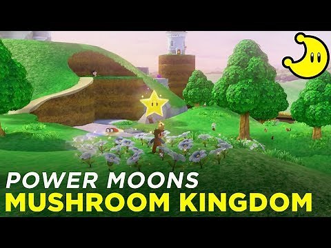Super Mario Odyssey Guide: How to find all Mushroom Kingdom power moons