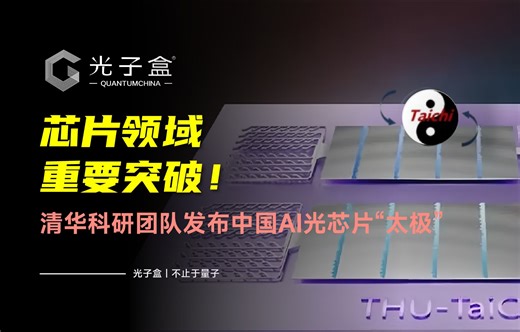 芯片领域重要突破！清华科研团队发布中国AI光芯片“太极”