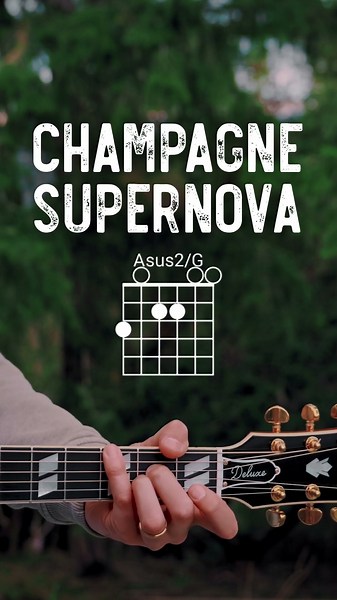 Champagne Supernova Oasis Guitar Tutorial // Champagne Supernova Guitar Lesson
