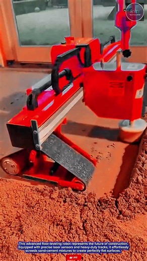 Smart & Efficient: Automated Floor Leveling Robot for Precise Sand-Cement Screeding