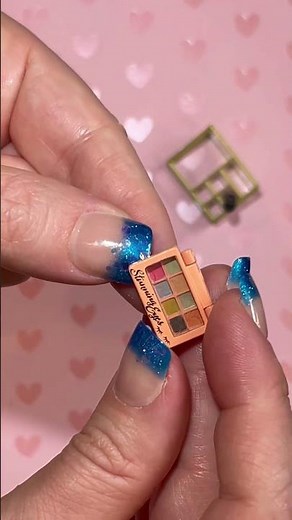 Unboxing TINY REAL Drugstore Makeup Items!- Re-Ment Realistic Minis ASMR! #shorts