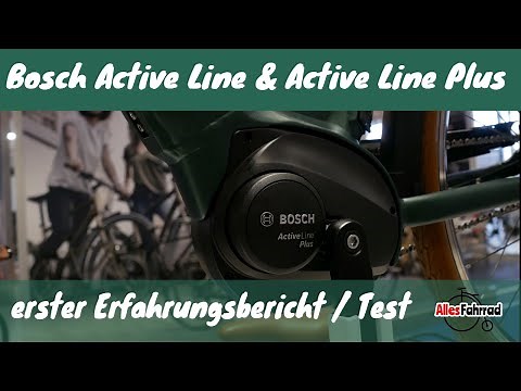 Bosch E-Bike 2018 - Active Line & Active Line Plus first report / test