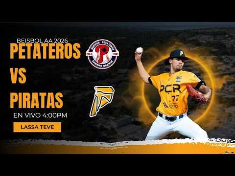 Petateros vs Piratas Baseball Doble A desde Parque Tuto Mendoza