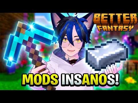 Minecraft Better Fantasy: Conversa, Mods e rpg