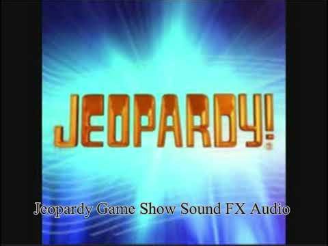 Jeopardy Game Show Sound FX Audio