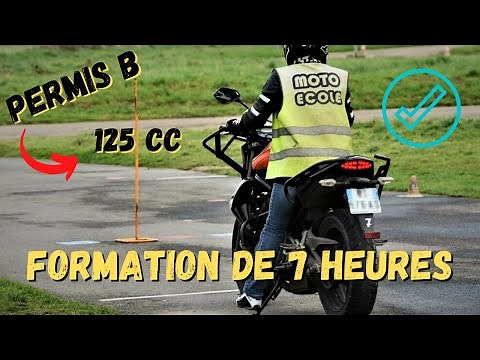 7-hour training course on 125cc motorcycles. How to ride a motorcycle with a B license.