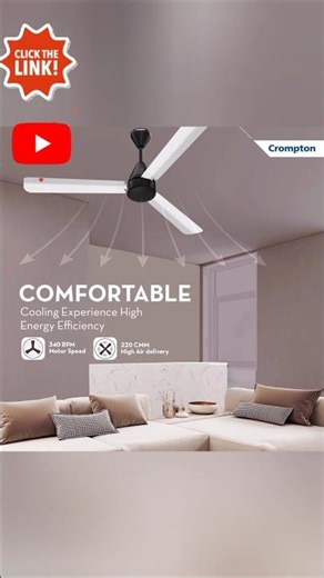 Crompton Energion Hyperjet 1200mm BLDC Ceiling Fan | #youtubeshorts