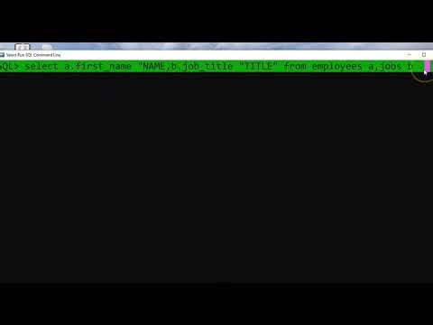 Oracle, Sqlserver, SQL, My Sql, Joins, Left Join, Inner Join with Alias 24