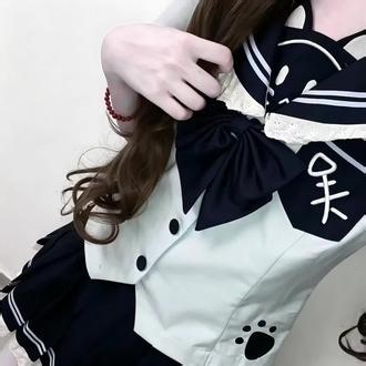 恶名人气 没靠山我也狂 有牙我就呲#水手服 #水手服萌