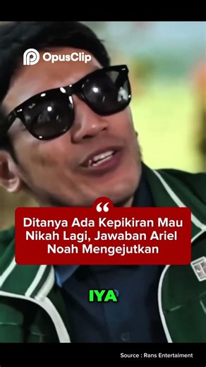 Ariel NOAH Jawab Isu Nikah Lagi Ini Alasannya! #feedshorts #gosipartishariini #arielnoah