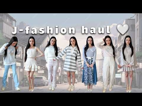 Soft Kawaii J-Fashion Haul 🌸 | Pastel Everyday Outfits for Spring & Autumn
