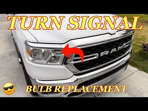 RAM 1500 TURN SIGNAL BULB REPLACEMENT - Easy!