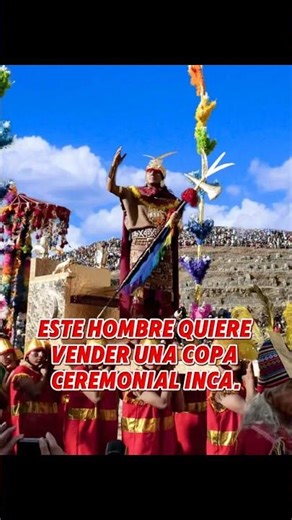 antigua copa de vino kero inca de inmenso valor#elpreciodelahistoria#antiguedades#coleccio