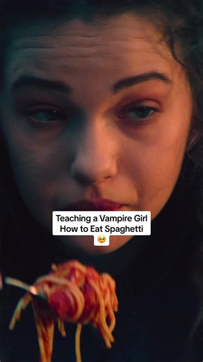 Teaching a Vampire Girl How to Eat Spaghetti