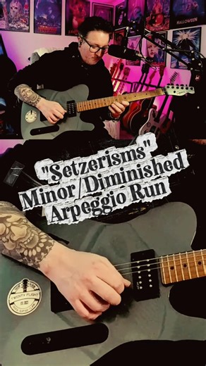 “Setzerisms” Minor/Diminished Arpeggio Swing!