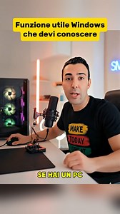 24K views · 186 reactions | Funzione Windows che dovresti conoscere #WindowsTips #PCTutorial #TrucchiPC #VelocizzareIlPC #TechHelp #ComputerTips #PCHacks | Smart AI Tutorial | Facebook