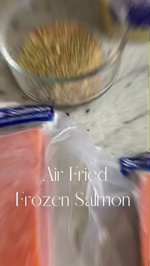 Air Fried Salmon From Frozen - Easy & Healthy Recipe