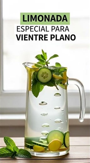 🍋 ¡Adiós a la Hinchazón! Esta Limonada Especial para Vientre Plano es tu Secreto para Sentirte Lige