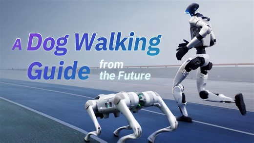A Dog Walking Guide from the Future