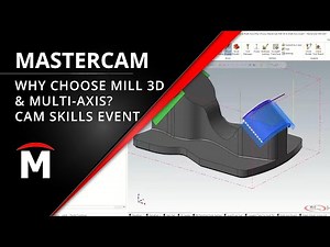 Why Choose Mastercam Mill 3D & Multiaxis?