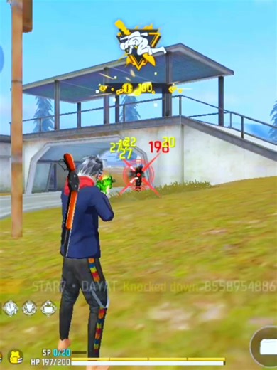 main ff pake senjata scar incubator auto henshot semoga anda suka #freefire #ff