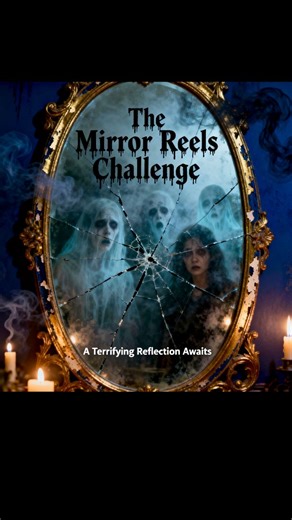 Arohi on Instagram: "This challenge is just for entertainment—don’t take the story too seriously! Simple Explanation: “The Mirror Reels Challenge” tells about a viral internet dare where people film themselves in front of a mirror at midnight. As the challenge spreads, people start noticing strange things in their reflections—like faces that move on their own, or extra figures appearing. Soon, even their phone cameras and mirrors start acting creepy, making everyone believe the challenge is haun