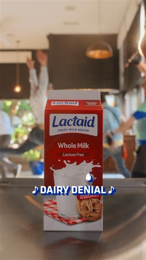 Lactaid® | Real milk with no discomfort? Music to our ears! Get ready to sing along. | Instagram