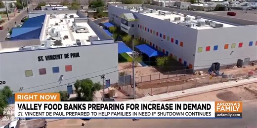 Phoenix food bank prepares for possible extended gov't shutdown
