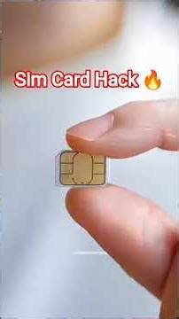 Sim Card Hack ❌ ⚡ #shorts
