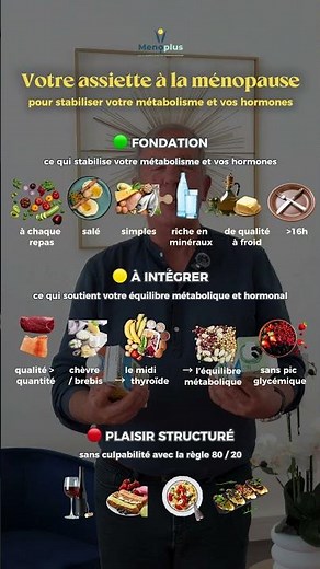 Que manger à la ménopause pour stabiliser son métabolisme et ses hormones