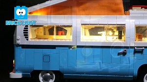 Watch LED Lighting Kit for LEGO Volkswagen T2 Camper Van 10279 on Amazon Live