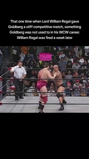 Goldberg was brought in for squash matches #wrestling #wwe #wwf #wcw #ecw