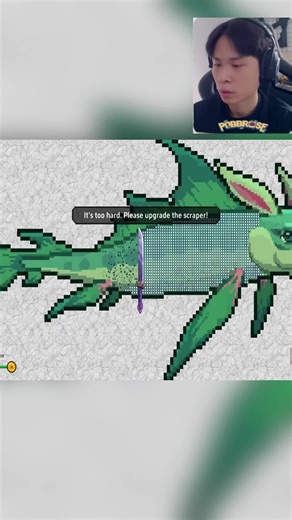 Satisfying Big Fish Scale Removal Process