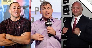 Who did Georges St-Pierre lose to?