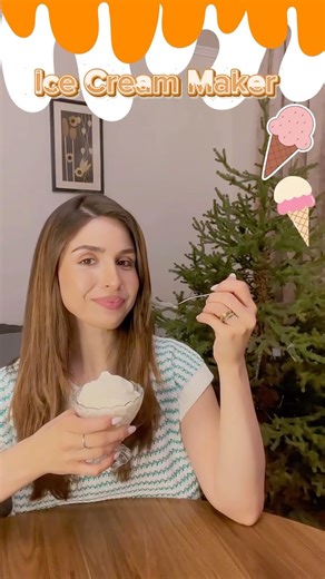 Salome | UGC | Content Maker on Instagram: "✨ Homemade ice cream in under 30 minutes! I made my favorite creamy dessert using the @briobite Briobite Dolce1000 Ice Cream Maker, and honestly – I’m obsessed. It’s super easy to use, fast, and perfect for anyone who loves fresh, smooth ice cream at home. 🍨🤍 If you’ve been thinking about getting one, this is your sign! You can also use my discount code: QC8VE for an extra price off. ⏳ Perfect holiday gift idea or a little treat for yourself. 🎄✨ #br