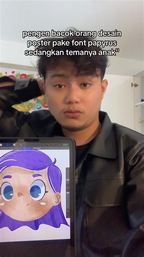 Desain Poster Anak: Font Papyrus yang Mengganggu