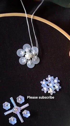 I had to post this #art #diy #handembroidery #shorts #beads