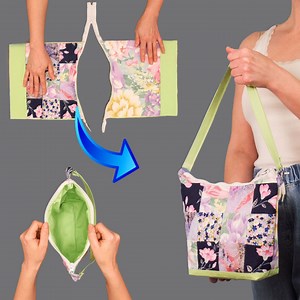 181K views · 1.4K reactions | How to sew patchwork square bag easily! | Miarti - Wiederverwendung | Facebook